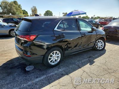 Trzecie zdjęcie samochodu z tyłu: 2022 CHEVROLET EQUINOX LT VIN:3GNAXUEV8NL116270 - miniatura