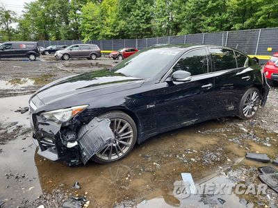 2016 INFINITI Q50 RED SPORT 400 JN1FV7AR0GM452098 - główne zdjęcie licytacji z USA - miniatura