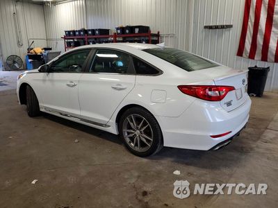 Drugie zdjęcie samochodu z przodu: 2017 HYUNDAI SONATA SPORT 2.0T VIN:5NPE34AB9HH557752 - miniatura