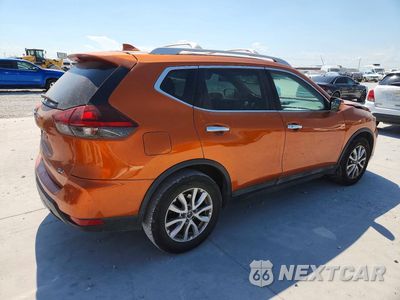 Trzecie zdjęcie samochodu z tyłu: 2018 NISSAN ROGUE SV VIN:5N1AT2MT0JC702665 - miniatura