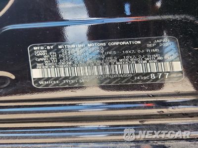 Zdjęcie 13 z 13 samochodu: 2022 MITSUBISHI OUTLANDER SEL VIN:JA4J2VA77NZ034506 - miniatura