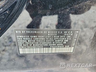 Zdjęcie 13 z 13 samochodu: 2019 VOLKSWAGEN JETTA S VIN:3VWC57BUXKM029624 - miniatura