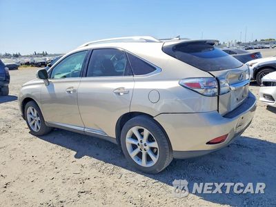 Drugie zdjęcie samochodu z przodu: 2012 LEXUS RX 350 VIN:2T2BK1BA4CC135745 - miniatura