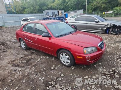 Czwarte zdjęcie samochodu z boku: 2004 HYUNDAI ELANTRA GLS VIN:KMHDN46D54U774310 - miniatura