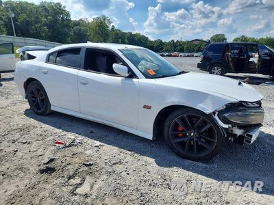 Czwarte zdjęcie samochodu z boku: 2019 DODGE CHARGER SCAT PACK VIN:2C3CDXGJ2KH734330 - miniatura