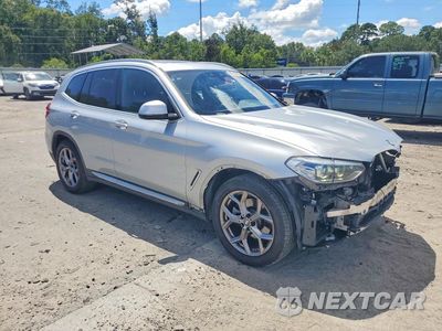 Czwarte zdjęcie samochodu z boku: 2021 BMW X3 SDRIVE30I VIN:5UXTY3C01M9F95902 - miniatura