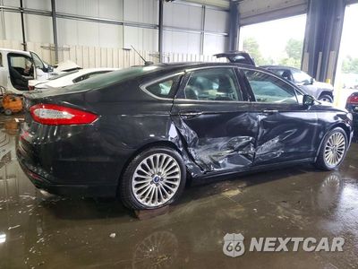 Trzecie zdjęcie samochodu z tyłu: 2015 FORD FUSION SE VIN:3FA6P0HD9FR201147 - miniatura