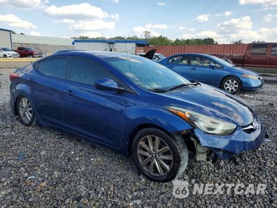 Czwarte zdjęcie samochodu z boku: 2015 HYUNDAI ELANTRA SE VIN:5NPDH4AE9FH586589 - miniatura