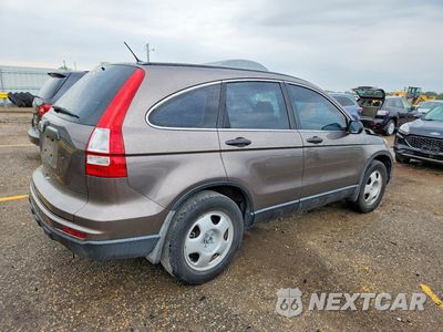 Trzecie zdjęcie samochodu z tyłu: 2010 HONDA CR-V LX VIN:3CZRE3H32AG702160 - miniatura