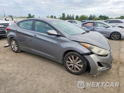 Czwarte zdjęcie samochodu z boku: 2014 HYUNDAI ELANTRA SE VIN:5NPDH4AE0EH467103 - miniatura