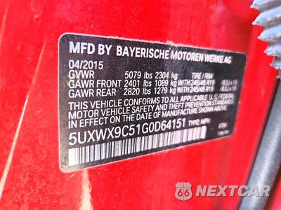 Zdjęcie 13 z 13 samochodu: 2016 BMW X3 XDRIVE28I VIN:5UXWX9C51G0D64151 - miniatura
