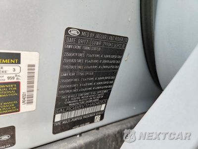 Zdjęcie 13 z 13 samochodu: 2017 LAND ROVER DISCOVERY SE VIN:SALRGBBV1HA040531 - miniatura