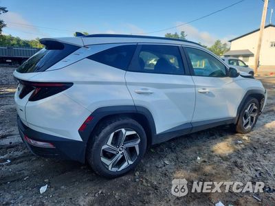 Trzecie zdjęcie samochodu z tyłu: 2023 HYUNDAI TUCSON SEL VIN:5NMJFCAE6PH256913 - miniatura