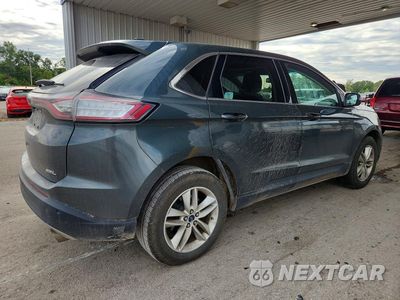 Trzecie zdjęcie samochodu z tyłu: 2015 FORD EDGE SEL VIN:2FMTK3J84FBB44490 - miniatura