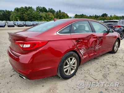 Trzecie zdjęcie samochodu z tyłu: 2016 HYUNDAI SONATA SE VIN:5NPE24AF0GH266755 - miniatura