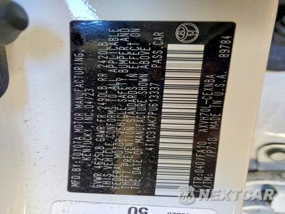 Zdjęcie 12 z 12 samochodu: 2023 TOYOTA CAMRY LE VIN:4T1C31AK7PU613337 - miniatura