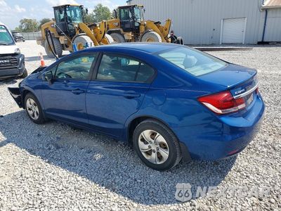 Drugie zdjęcie samochodu z przodu: 2014 HONDA CIVIC LX VIN:2HGFB2F50EH551438 - miniatura