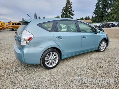 Trzecie zdjęcie samochodu z tyłu: 2014 TOYOTA PRIUS V FIVE VIN:JTDZN3EU5EJ005475 - miniatura