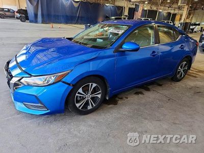 2022 NISSAN SENTRA SV 3N1AB8CV0NY308189 - główne zdjęcie licytacji z USA - miniatura