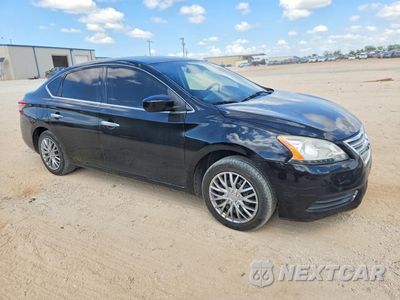 Czwarte zdjęcie samochodu z boku: 2014 NISSAN SENTRA S VIN:3N1AB7AP0EL687741 - miniatura