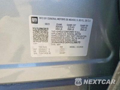 Zdjęcie 13 z 13 samochodu: 2024 CHEVROLET EQUINOX LT VIN:3GNAXKEG0RS138670 - miniatura