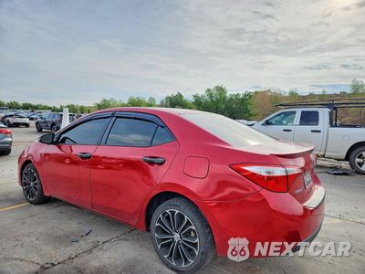 Drugie zdjęcie samochodu z przodu: 2014 TOYOTA COROLLA S PLUS VIN:5YFBURHE3EP100303 - miniatura