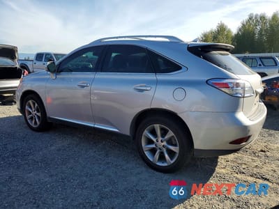 Drugie zdjęcie samochodu z przodu: 2012 LEXUS RX 350 VIN:2T2BK1BA3CC121934 - miniatura