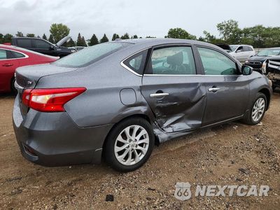 Trzecie zdjęcie samochodu z tyłu: 2018 NISSAN SENTRA SV VIN:3N1AB7AP1JL638509 - miniatura
