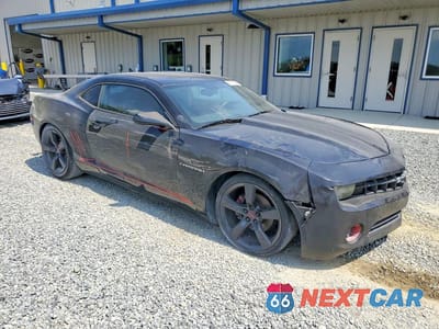 Czwarte zdjęcie samochodu z boku: 2012 CHEVROLET CAMARO LS VIN:2G1FE1E32C9182789 - miniatura