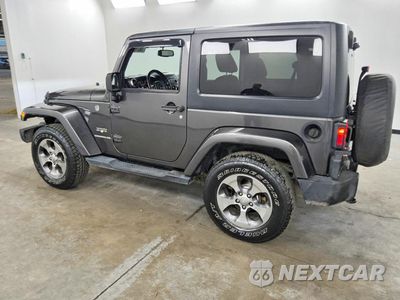 Drugie zdjęcie samochodu z przodu: 2017 JEEP WRANGLER SAHARA VIN:1C4AJWBG6HL505114 - miniatura