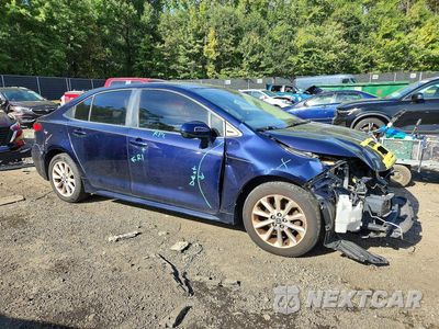 Czwarte zdjęcie samochodu z boku: 2020 TOYOTA COROLLA LE VIN:JTDHPRAE4LJ071438 - miniatura