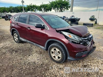Czwarte zdjęcie samochodu z boku: 2015 HONDA CR-V LX VIN:2HKRM3H36FH516273 - miniatura