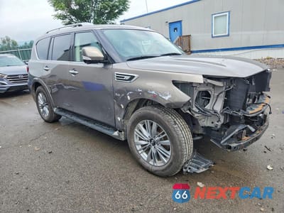 Czwarte zdjęcie samochodu z boku: 2019 INFINITI QX80 LUXE VIN:JN8AZ2NE0K9234488 - miniatura