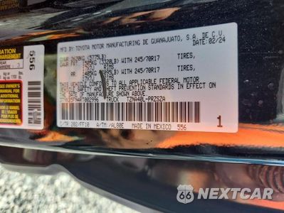 Zdjęcie 12 z 12 samochodu: 2024 TOYOTA TACOMA SR5 VIN:3TYKB5FN4RT002996 - miniatura
