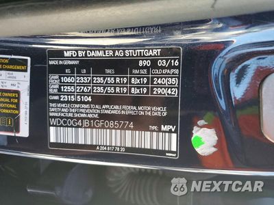Zdjęcie 12 z 12 samochodu: 2016 MERCEDES-BENZ GLC 300 VIN:WDC0G4JB1GF085774 - miniatura