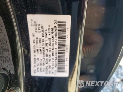 Zdjęcie 13 z 13 samochodu: 2014 HONDA ACCORD EXL VIN:1HGCR2F82EA151064 - miniatura