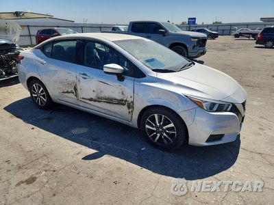 Czwarte zdjęcie samochodu z boku: 2021 NISSAN VERSA SV VIN:3N1CN8EV1ML869509 - miniatura