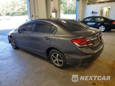 Drugie zdjęcie samochodu z przodu: 2015 HONDA CIVIC EXL VIN:19XFB2F99FE029583 - miniatura