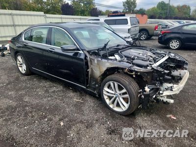 Czwarte zdjęcie samochodu z boku: 2018 BMW 750 XI VIN:WBA7F2C56JG424790 - miniatura