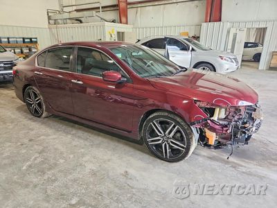 Czwarte zdjęcie samochodu z boku: 2016 HONDA ACCORD SPORT VIN:1HGCR2F5XGA199176 - miniatura