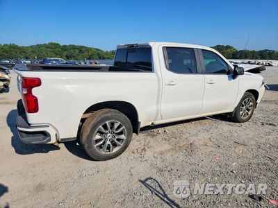 Trzecie zdjęcie samochodu z tyłu: 2019 CHEVROLET SILVERADO C1500 RST VIN:1GCPWDED4KZ195583 - miniatura