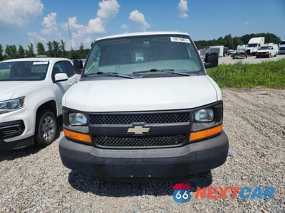 Piąte zdjęcie samochodu w środku: 2014 CHEVROLET EXPRESS G1500 VIN:1GCSGAFX7E1153202 - miniatura