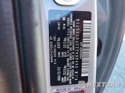 Zdjęcie 12 z 12 samochodu: 2023 KIA K5 GT LINE VIN:5XXG64J22PG175718 - miniatura