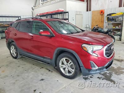 Czwarte zdjęcie samochodu z boku: 2018 GMC TERRAIN SLE VIN:3GKALNEU9JL248955 - miniatura