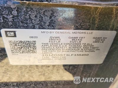 Zdjęcie 12 z 12 samochodu: 2020 CHEVROLET MALIBU RS VIN:1G1ZG5ST1LF155450 - miniatura