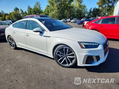 Czwarte zdjęcie samochodu z boku: 2023 AUDI A5 PREMIUM PLUS 45 VIN:WAUFACF50PA031603 - miniatura