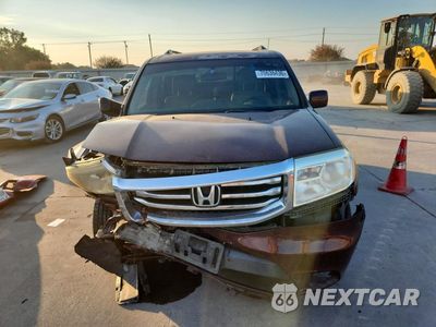 Piąte zdjęcie samochodu w środku: 2013 HONDA PILOT EXL VIN:5FNYF3H50DB018959 - miniatura