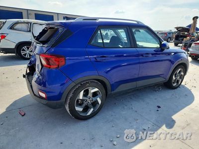 Trzecie zdjęcie samochodu z tyłu: 2022 HYUNDAI VENUE SEL VIN:KMHRC8A32NU162469 - miniatura