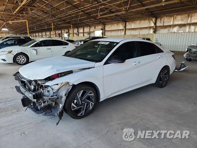 2025 HYUNDAI ELANTRA HYBRID SEL SPORT KMHLM4DJ8SU158198 - główne zdjęcie licytacji z USA - miniatura