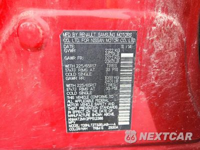 Zdjęcie 12 z 12 samochodu: 2015 NISSAN ROGUE SV VIN:KNMAT2MV2FP512386 - miniatura